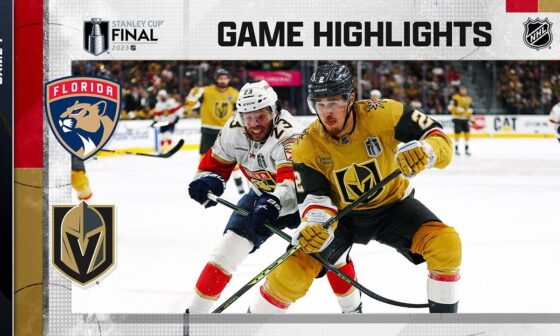 Panthers @ Golden Knights; Game 1, 6/3 | NHL Playoffs 2023 | Stanley Cup Final