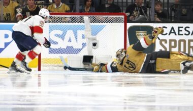 Hill with the SAVE OF THE PLAYOFFS!