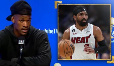 "He's Our Starting Point Guard For A Reason" - Jimmy Butler Sounds Off On Game 2 W!