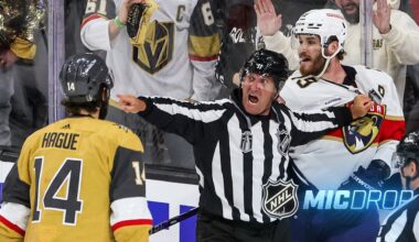 Best of Game 1 Mic'd Up | 2023 Stanley Cup Final | NHL Mic Drop