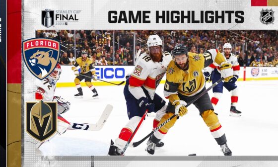 Panthers @ Golden Knights; Game 2, 6/5 | NHL Playoffs 2023 | Stanley Cup Final