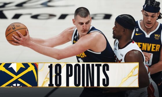 Nikola Jokic Drops 18 points in the 3rd Q! |#NBAFinals presented by YouTube TV