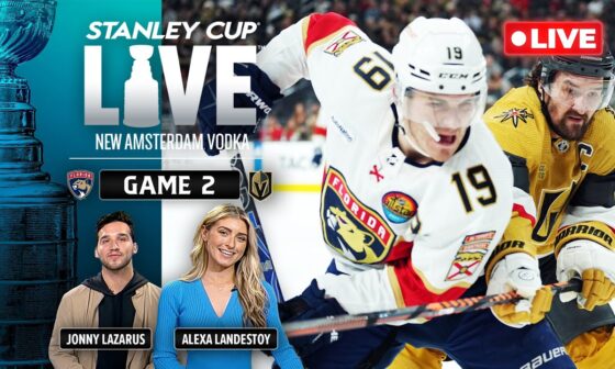 LIVE | Florida Panthers vs.Vegas Golden Knights | Game 2 | Live Pre-Game Show