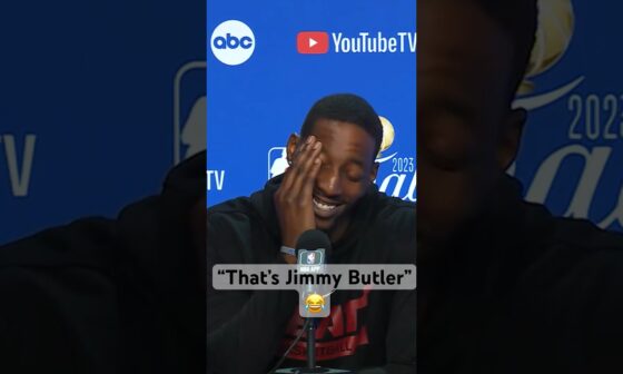 Another Great Playoff Jimmy Moment😂 Bam Adebayo’s presser gets interrupted! | #Shorts