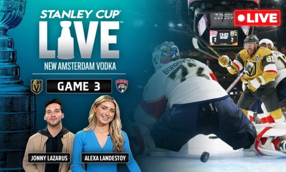 LIVE | Florida Panthers vs.Vegas Golden Knights | Game 3 | Live Pre-Game Show