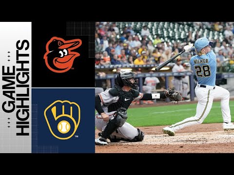 Orioles vs. Brewers Game Highlights (6/7/23) | MLB Highlights
