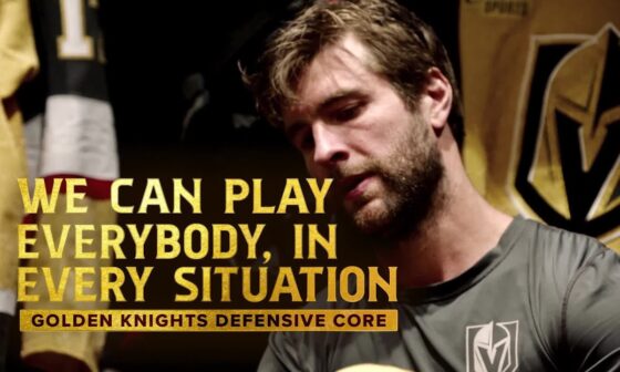 Golden Knights talk importance of their defensive core