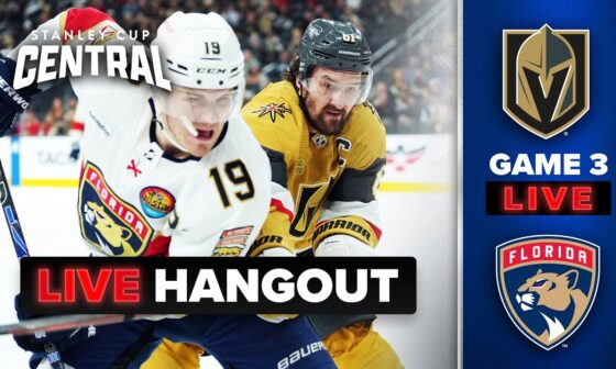 Florida Panthers vs. Vegas Golden Knights | Live Hangout | Game 3 | Stanley Cup Final