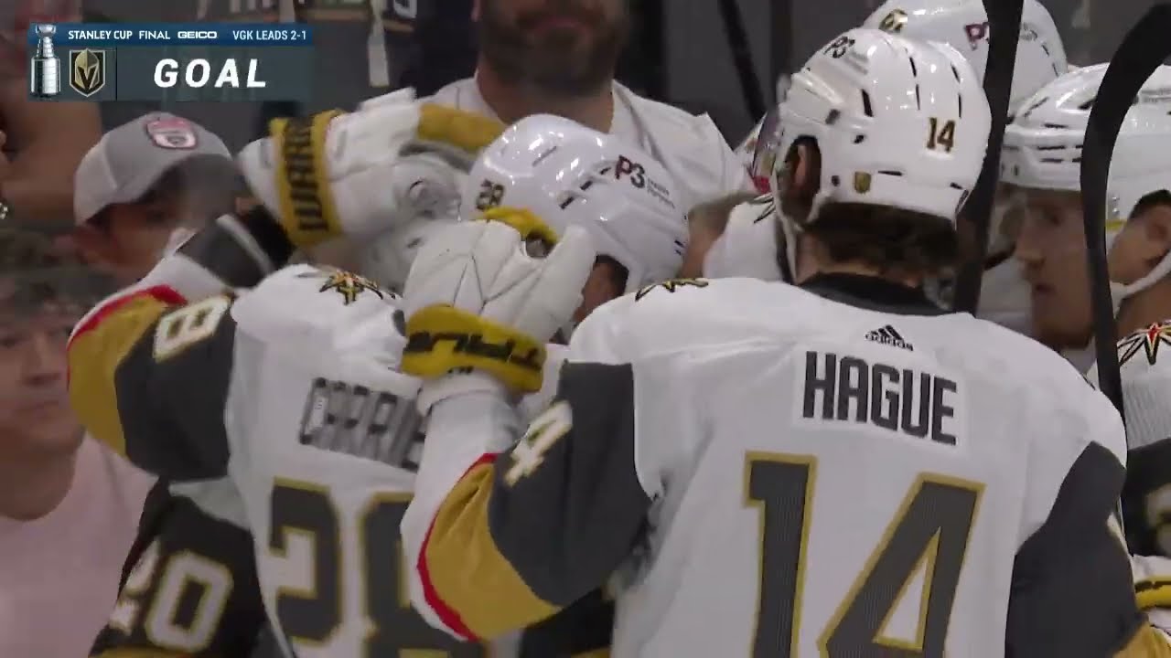 Vegas strikes in the opening 2 minutes of Game 4!