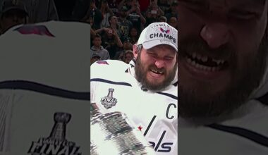 Ovi gets his Cup 🦅 Stanley Cup Gm.5 Memories | WSH - 2018