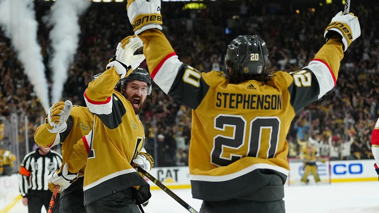 STONE & HAGUE and it's 2-0 VEGAS in Game 5!