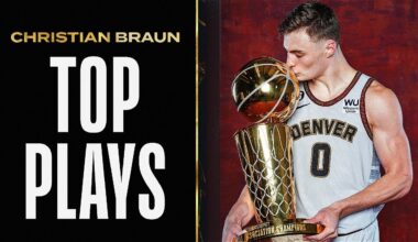 Christian Braun's BEST Moments From The 2023 NBA Finals!