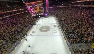 Epic Drone Footage of Golden Knights Stanley Cup Celebration