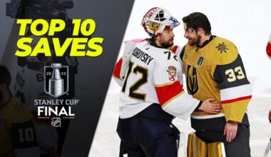 Top 10 Saves of the Stanley Cup Final | 2023 Stanley Cup Playoffs