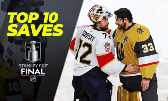 Top 10 Saves of the Stanley Cup Final | 2023 Stanley Cup Playoffs