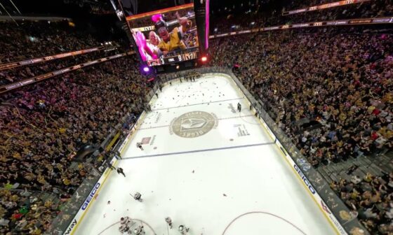 Epic Drone Footage of Golden Knights Stanley Cup Celebration