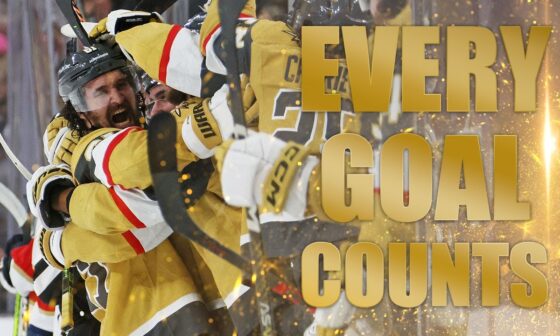 Every goal from the Golden Knights' 2023 Stanley Cup run