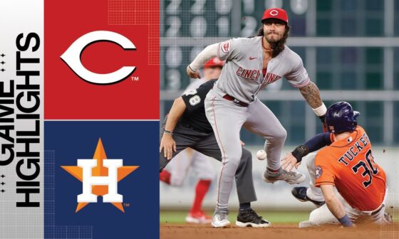 Reds vs. Astros Game Highlights (6/16/23) | MLB Highlights