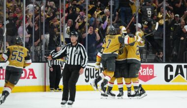 Vegas scores twice in under 2 MINUTES in Game 5!!