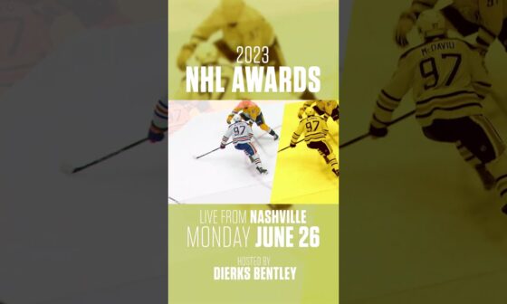 Country music superstar Dierks Bentley will host the 2023 NHL Awards