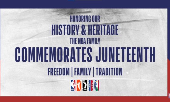 The NBA Family Honors Juneteenth #Juneteenth #NBAHonorsJuneteenth
