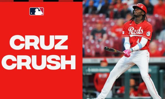 Watch it fly! Elly De La Cruz blasts his 2nd career homer!