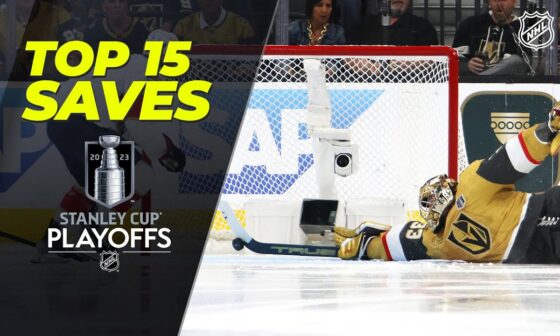 Top 15 Saves from the 2023 Stanley Cup Playoffs