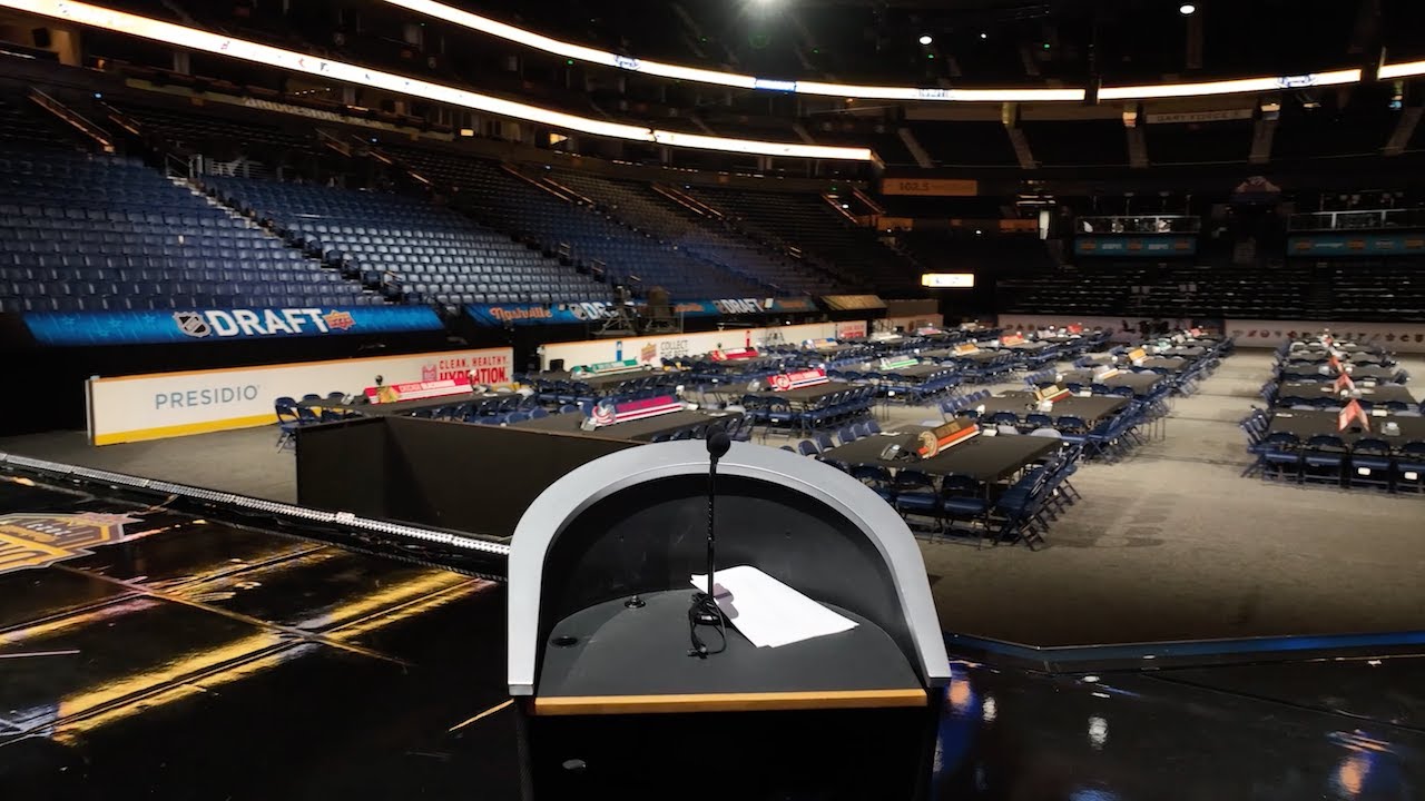 Get hyped for the NHL Draft with some drone footage!