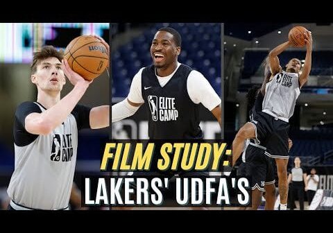 Film study: Evaluating the Lakers’ 3 undrafted free agents (Fudge, Castleton, Hodge)
