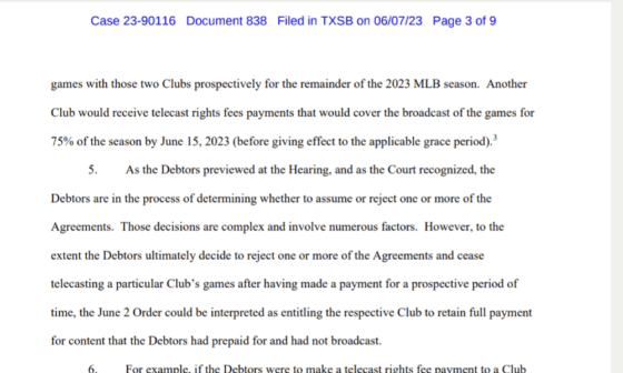 Diamond (Bally) Sports Asks Court To Clarify If They Can Be Refunded For MLB Games They Paid For If They Reject/Stop Broadcasting Games For 4 Teams (D-Backs included) Before Baseball Season Ends