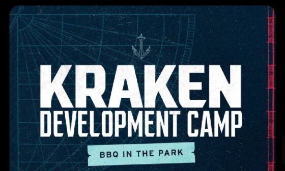 [Seattle Kraken] Ice is cold & the grill is hot! 🌭 Following their scrimmage at @KrakenIceplex on 7/5, you can meet the future of the #SeaKraken at our BBQ in the park from 1pm - 3pm! Watch the squad take the ice at 12pm to receive a voucher for FREE BBQ! → (link in Tweet)