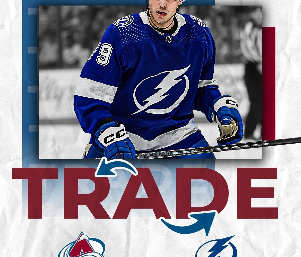 [Avalanche] TRADE: We have acquired Ross Colton from the Tampa Bay Lightning in exchange for the 37th overall pick in the 2023 NHL Draft. #GoAvsGo