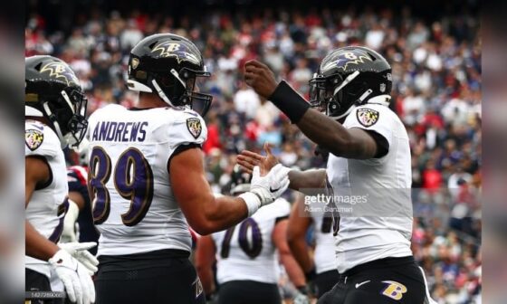 Just for the headline... 'His Balls Are Incredible': Ravens' Mark Andrews on Lamar Jackson