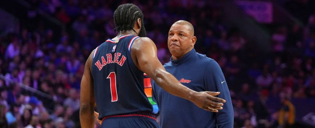 Doc Rivers Called Coaching James Harden ‘Challenging’