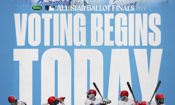 Lets make a good effort, as the Reddit community, to get our guys to the all star game. All the active people here voting 5x a day could go really far.