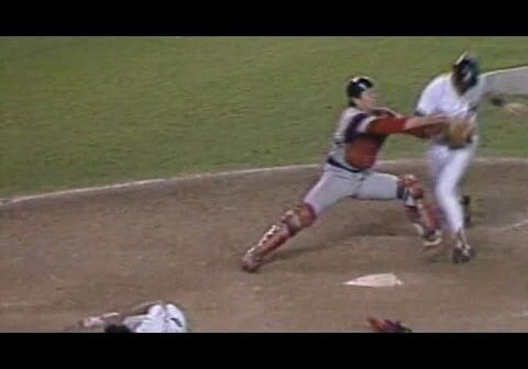 August 2, 1985: The Yankees baserunning blunder results in Carlton Fisk tagging out two players at the plate!