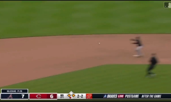 5-4-3 Double Play to give the Braves the series win over the Reds (called by Ben Ingram)