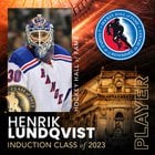 Welcome to the Hockey Hall of Fame, Henrik Lundqvist. #HHOF2023 | #HHOF