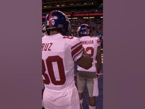 Victor Cruz mic'd up at Super Bowl XLVI is epic 😏 #shorts #micdup #throwback