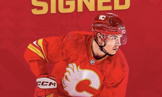 Yegor Sharangovich has been signed to a 2-year deal in Calgary worth $3.1million/year. Thoughts on the deal?