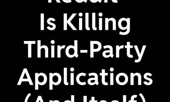 Reddit is killing third-party applications (and itself). Read more in the comments.