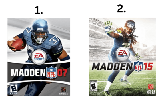 which is the better seahawks madden cover?