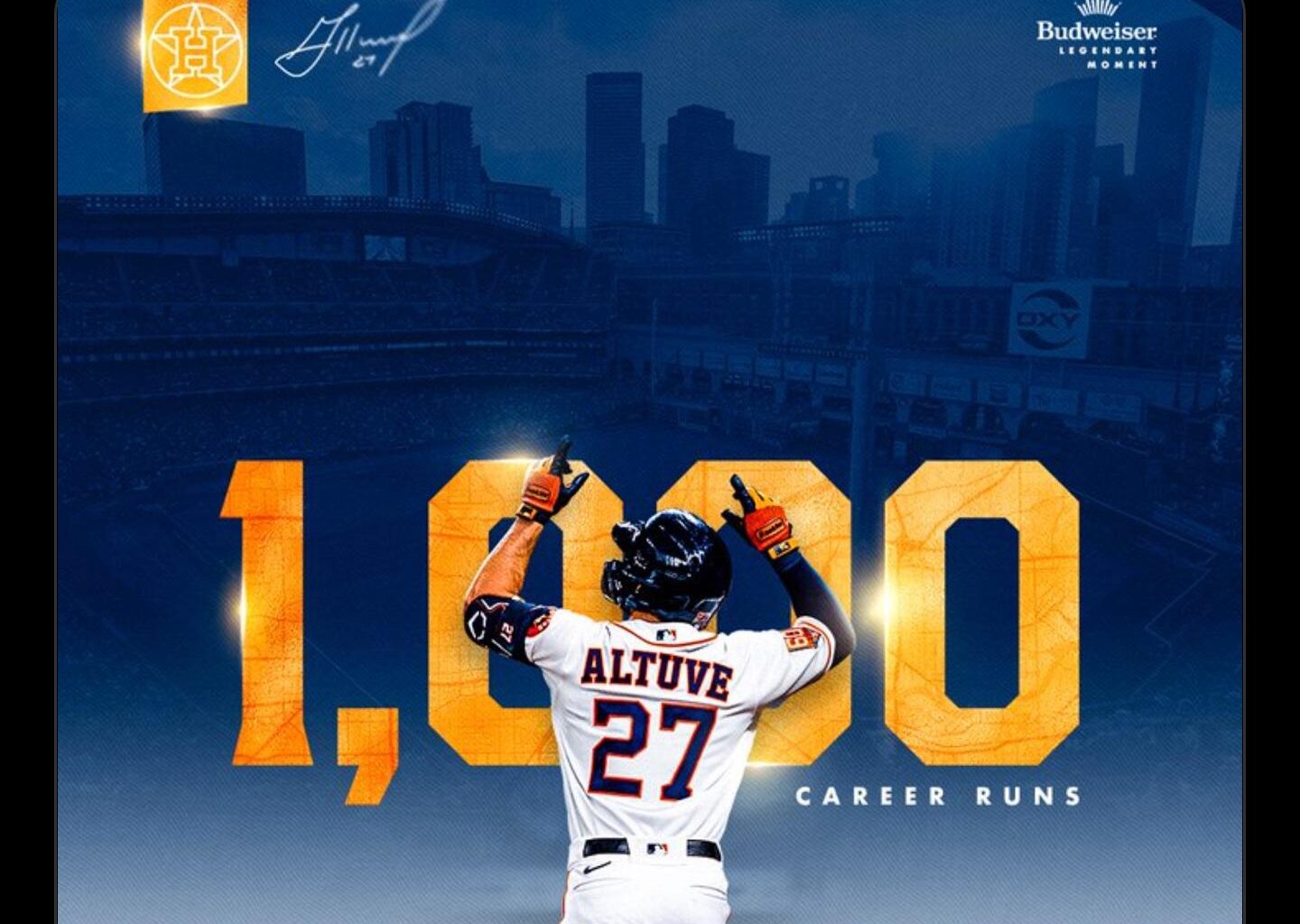 Altuve is the Heart & Soul of the Astros!