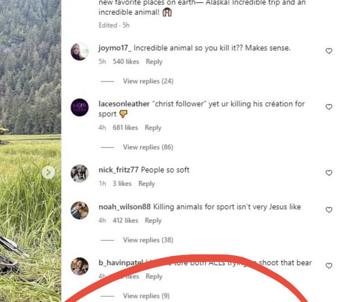 The comments section on Carson Wentz’s IG post is killing me rn 💀😂😭
