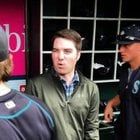 [Taylor Blake Ward] Angels youngsters injury update: - Ben Joyce (nerve) says tingling has gone away, hasn’t thrown a ball yet - Zach Neto (oblique) is riding a bike but not doing baseball activities, says swelling has gone down significantly