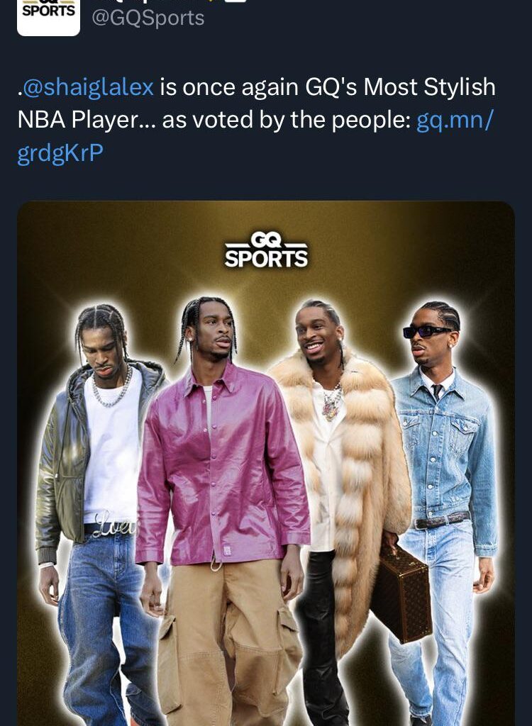 We need some better branding to match the best dressed player