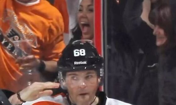 Jagr and the Mile High Salute