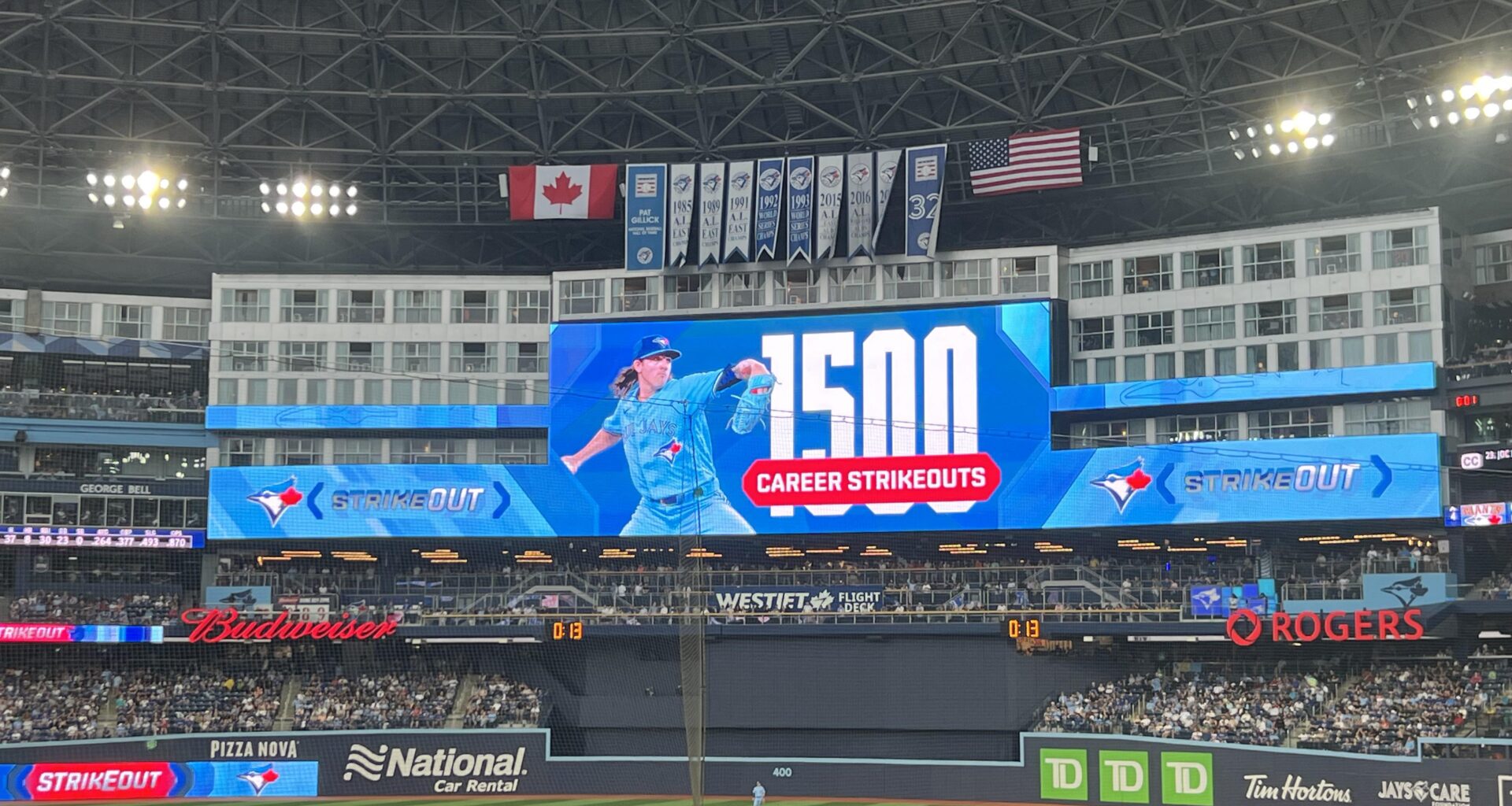 Pretty cool to witness this for Kevin, just sad LaMonte was the victim.