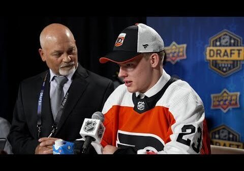 Complete interview with Matvei Michov after being drafted by the Flyers