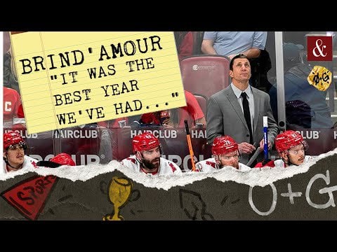 Ovies/Giglio Intreview: BRIND'AMOUR: "Best year we've had" since becoming Carolina Hurricanes coach